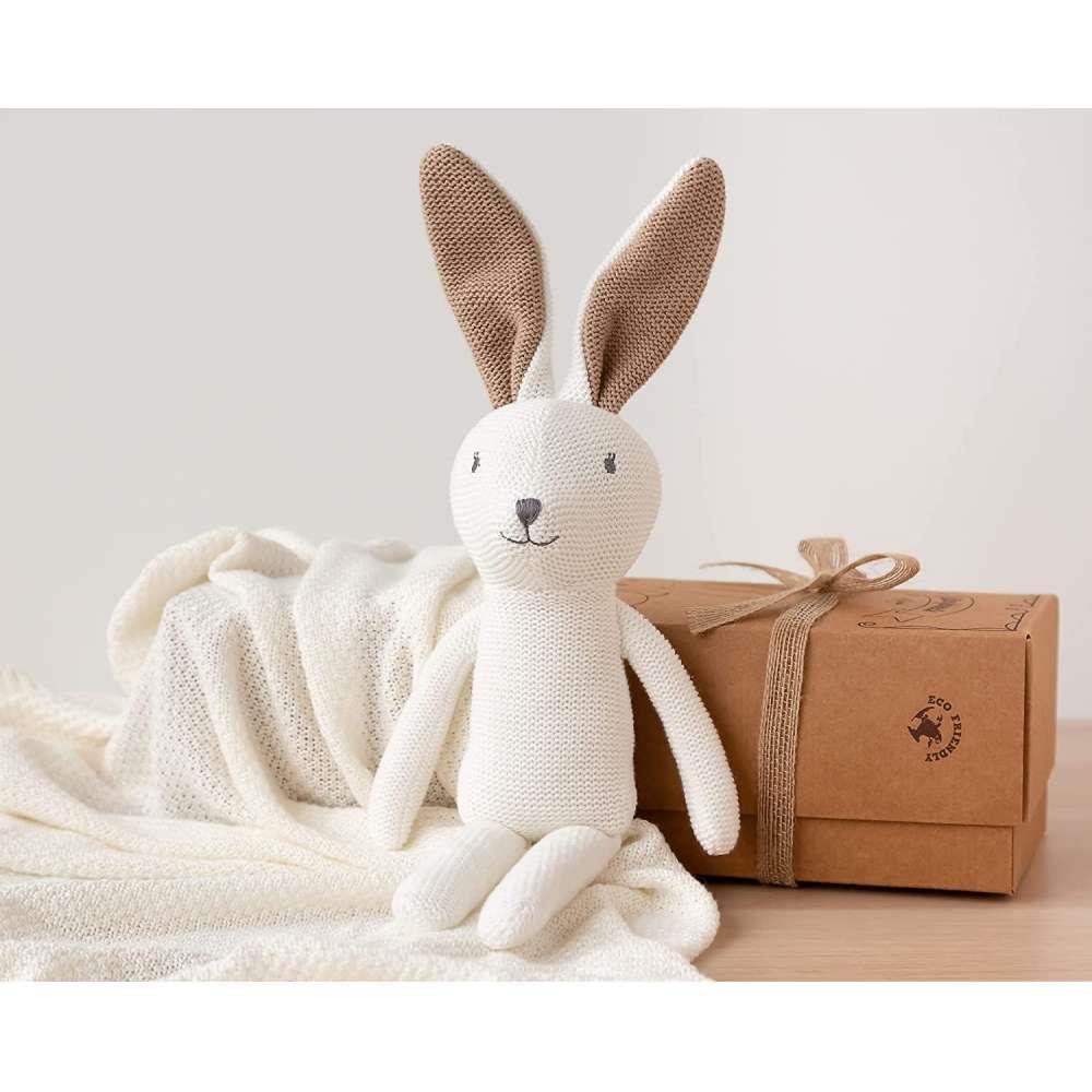 Cotton Friends Peluche Coelho Algodão com Caixa 30cm - Image 2