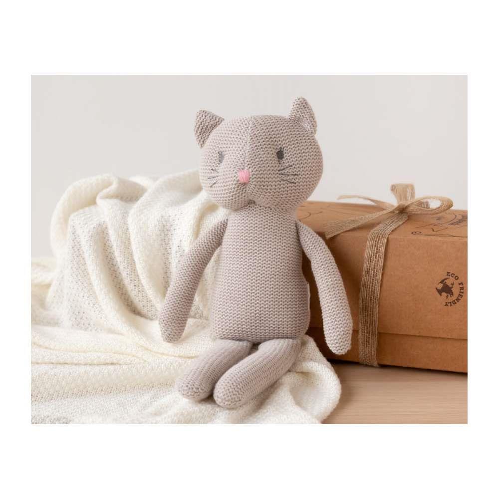 Cotton Friends Peluche Gato em Algodão com Caixa 30cm - Image 2