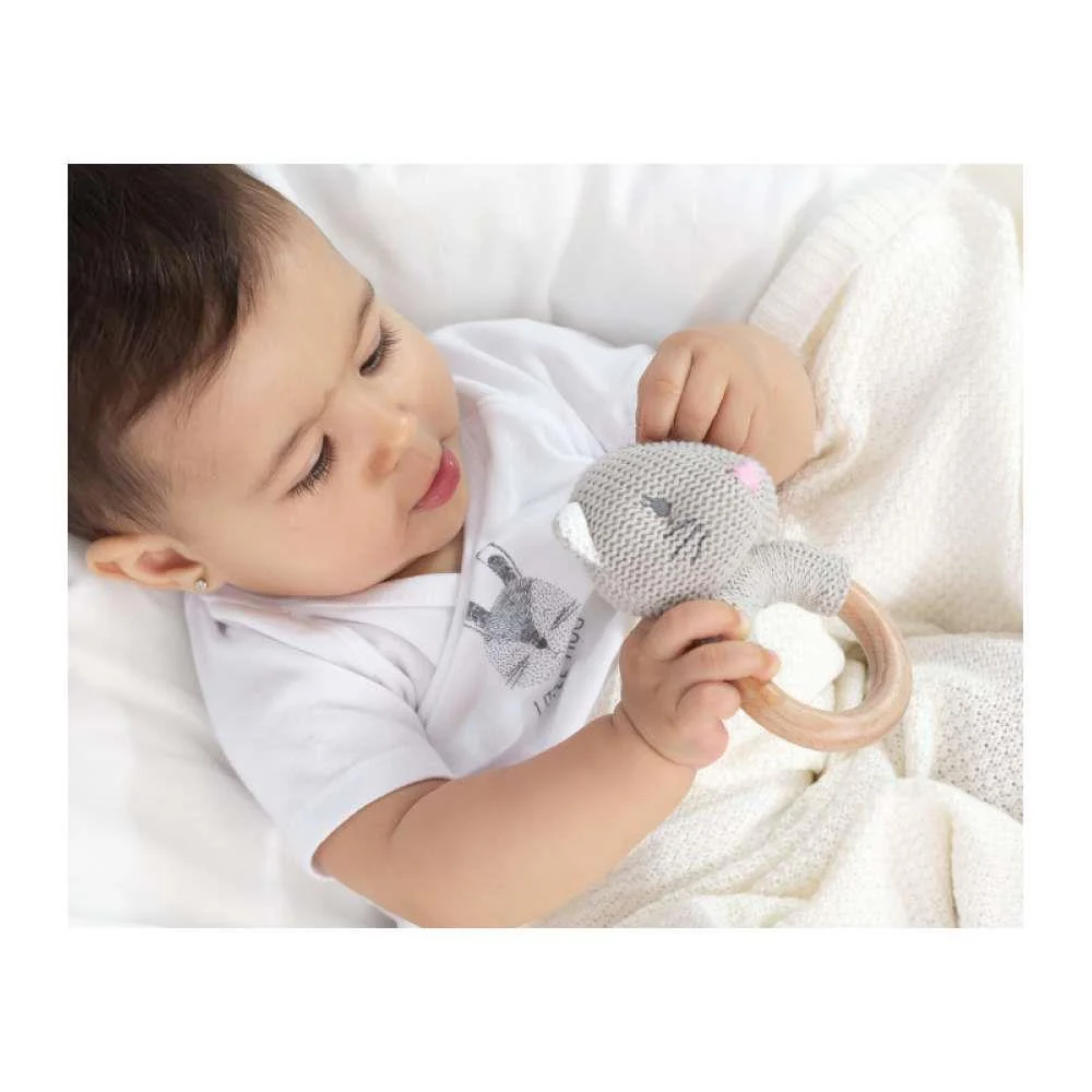 Cotton Friends Roca Gato em Algodão com Caixa 13cm - Image 3