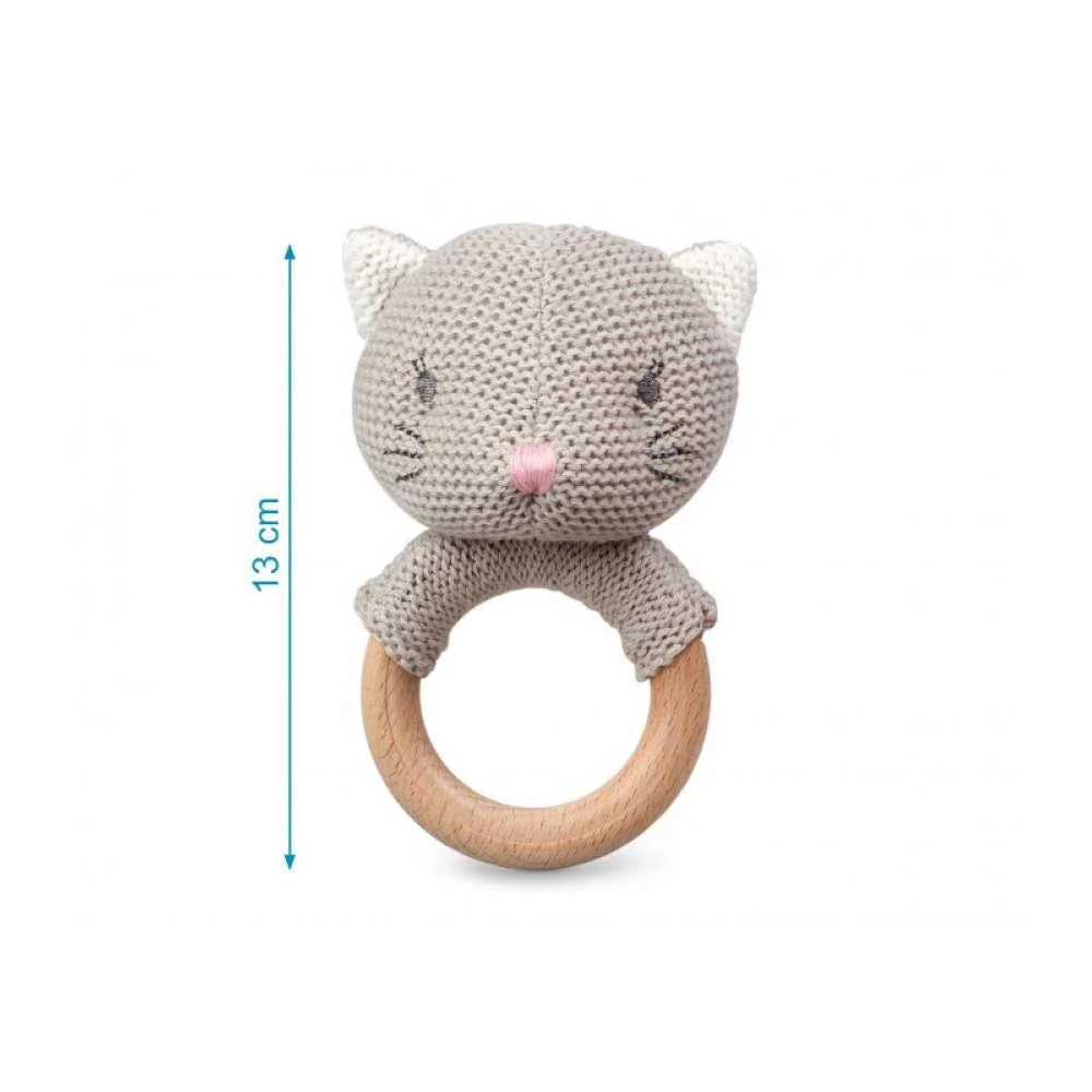 Cotton Friends Roca Gato em Algodão com Caixa 13cm - Image 4