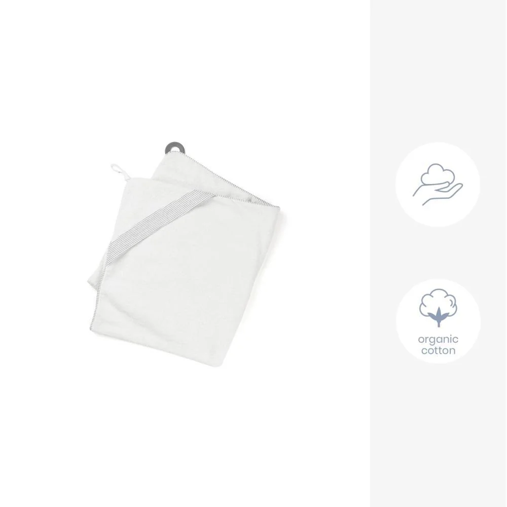 Toalha de Banho XL com Capuz e Anel Doomoo Dry´N Play Branco - Image 8