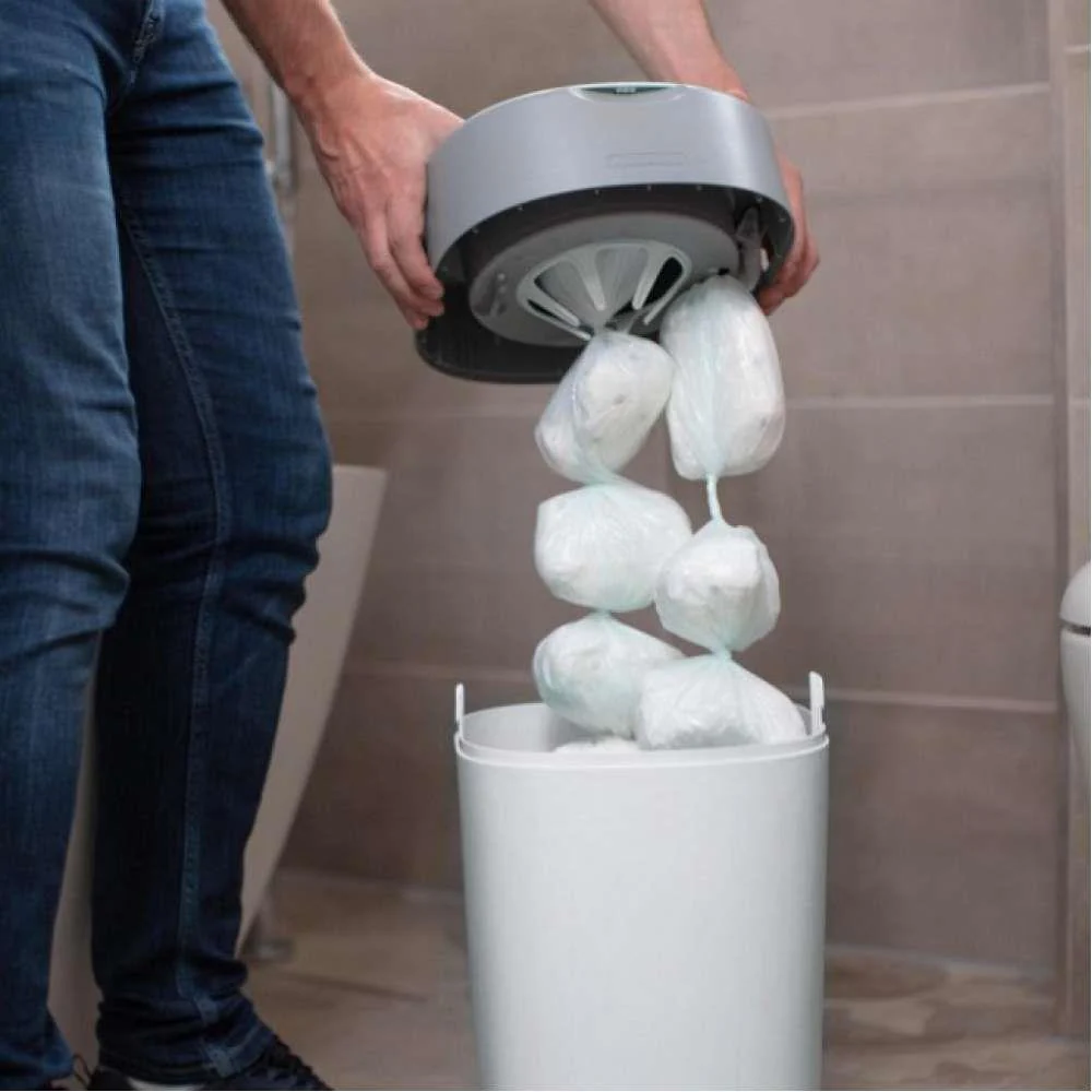Contentor para Fraldas Tommee Tippee Sangenic Twist and Click com 4 Recargas Branco - Image 2