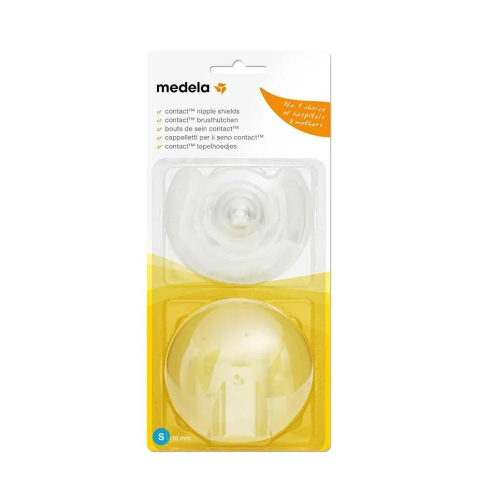 Mamilo de Silicone Medela Contact S - 2 Unidades