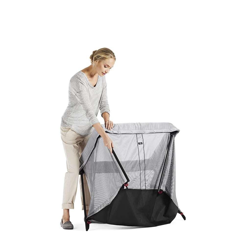 Cama de Viagem BabyBjörn Light Mesh Silver - Image 4