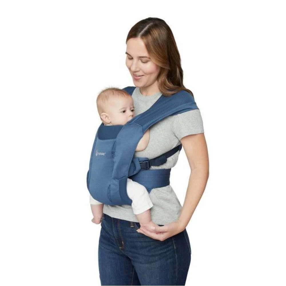 Marsúpio/Porta-Bebés Ergobaby Embrace Mesh Blue - Image 13