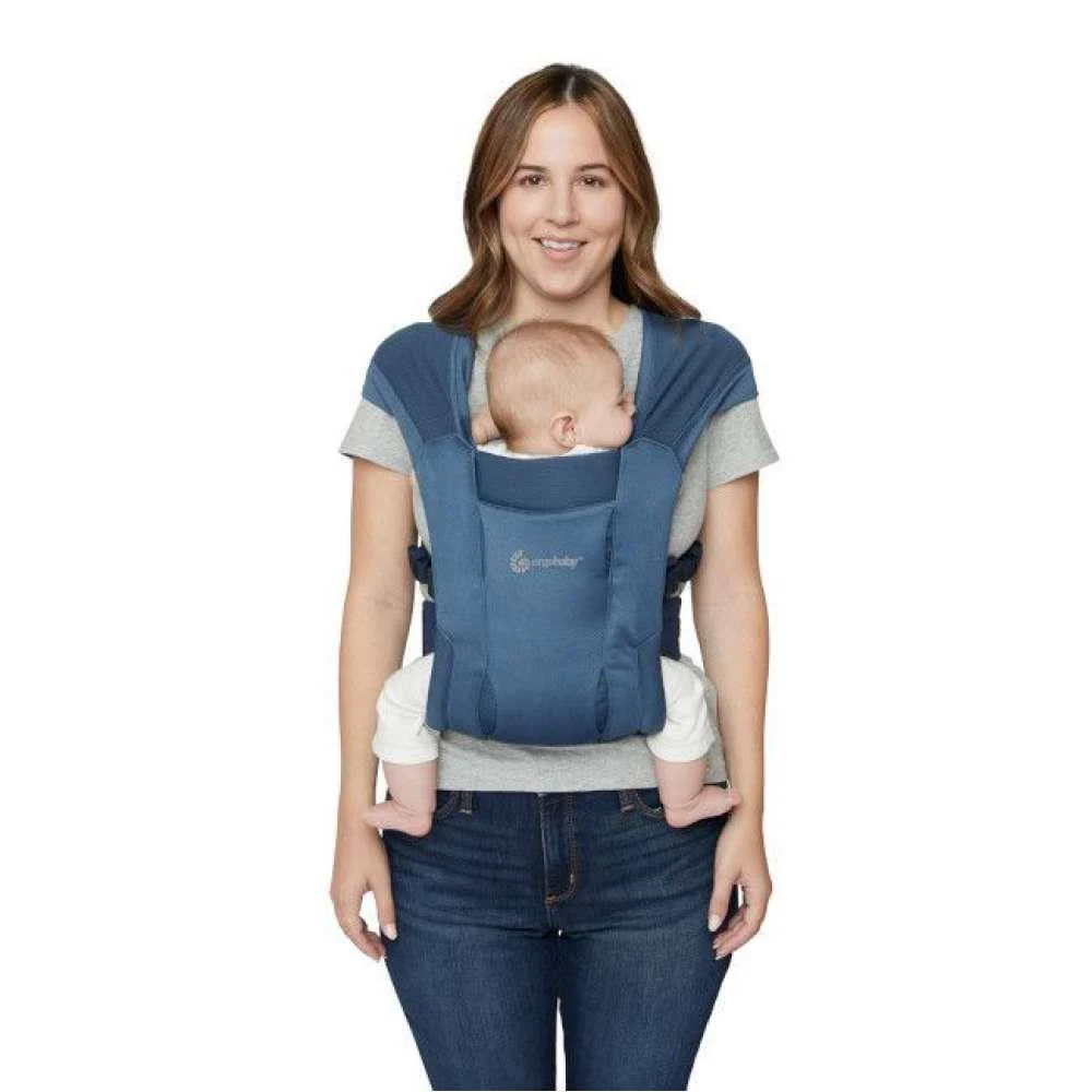 Marsúpio/Porta-Bebés Ergobaby Embrace Mesh Blue - Image 2