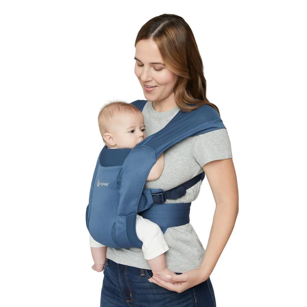 Marsúpio/Porta-Bebés Ergobaby Embrace Mesh Blue - Image 21