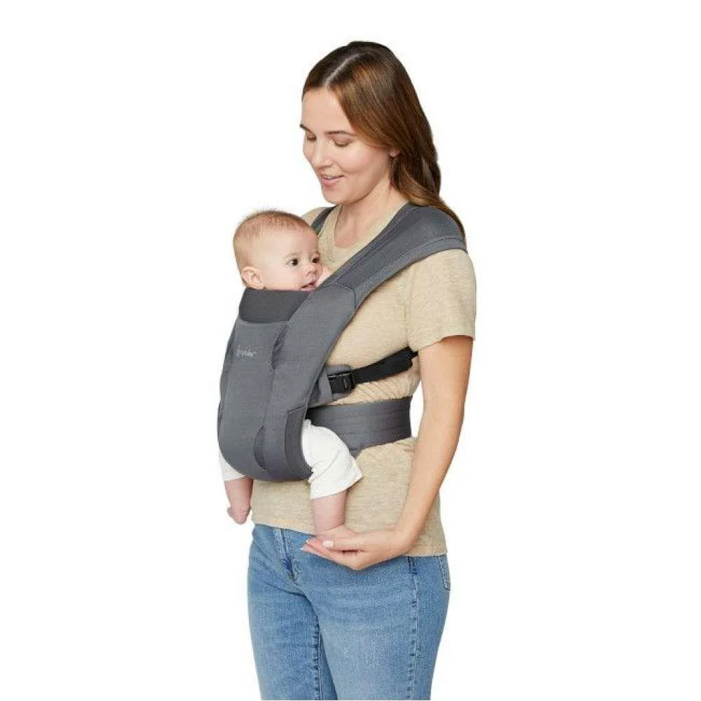 Marsúpio/Porta-Bebés Ergobaby Embrace Mesh Washed Black - Image 6