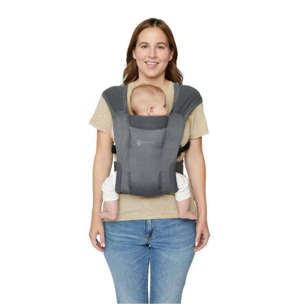 Marsúpio/Porta-Bebés Ergobaby Embrace Mesh Washed Black - Image 7