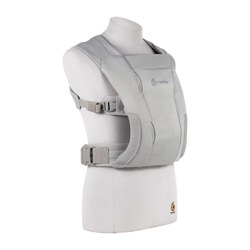 Marsúpio/Porta-Bebés Ergobaby Embrace Mesh Soft Grey - Image 15