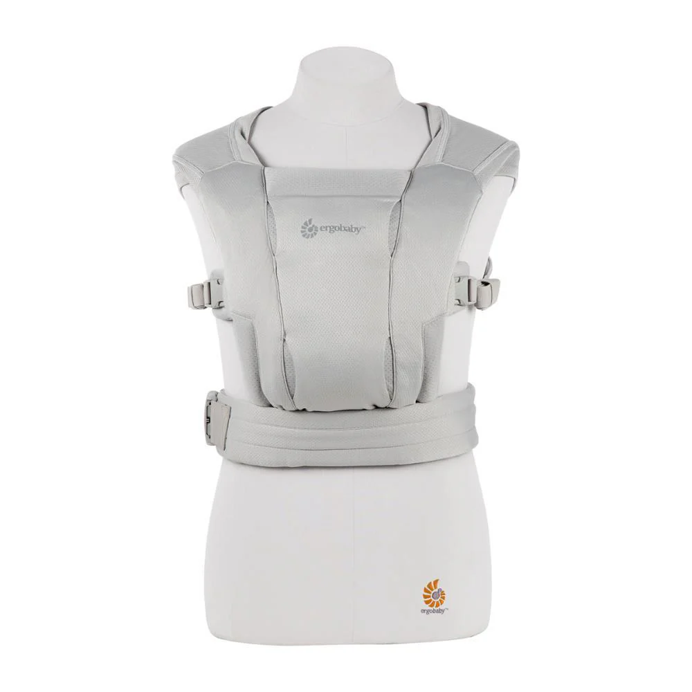 Marsúpio/Porta-Bebés Ergobaby Embrace Mesh Soft Grey - Image 16