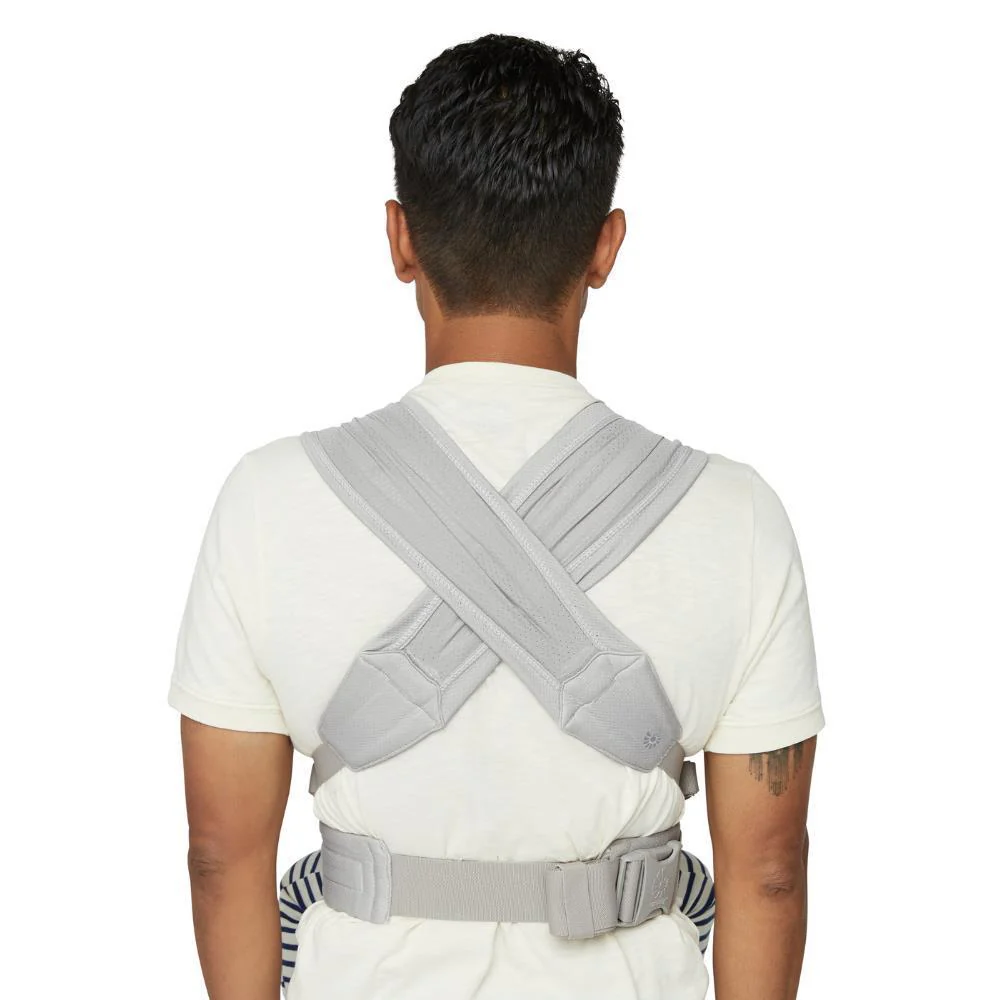 Marsúpio/Porta-Bebés Ergobaby Embrace Mesh Soft Grey - Image 24
