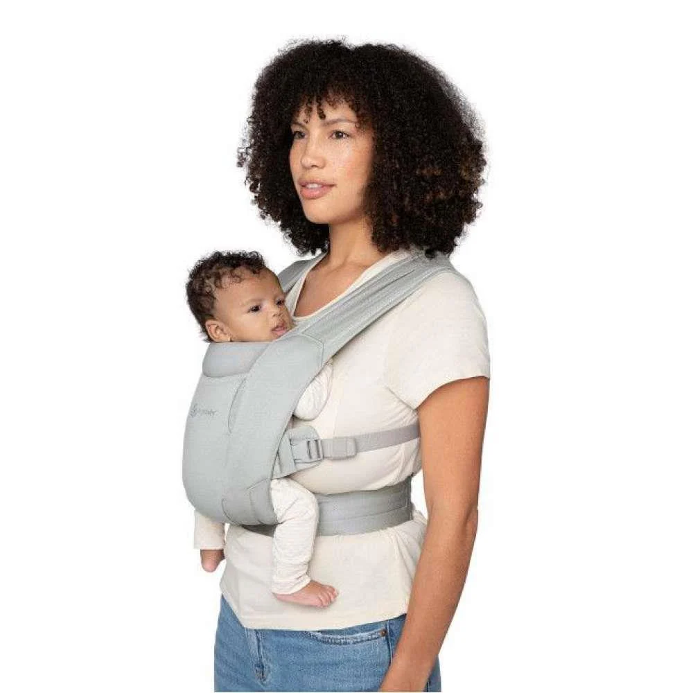 Marsúpio/Porta-Bebés Ergobaby Embrace Mesh Soft Grey - Image 3