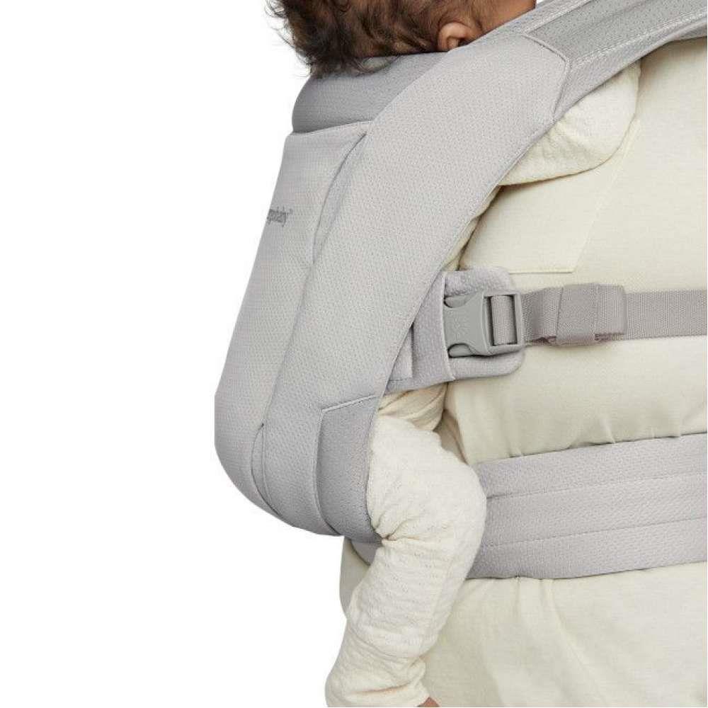Marsúpio/Porta-Bebés Ergobaby Embrace Mesh Soft Grey - Image 8