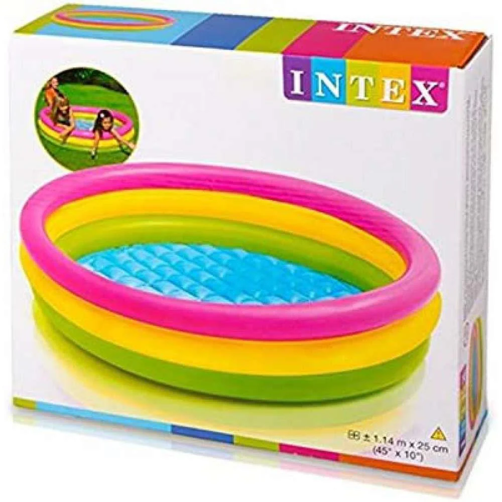 Piscina Insuflável de 3 Aros Grande 114x25cm - Image 3