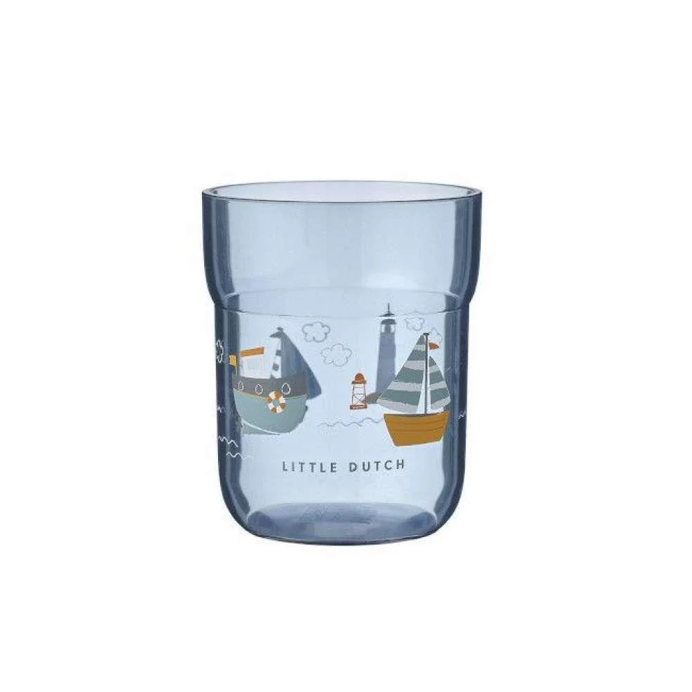 Copo Little Dutch Sailors Bay 250ml Azul