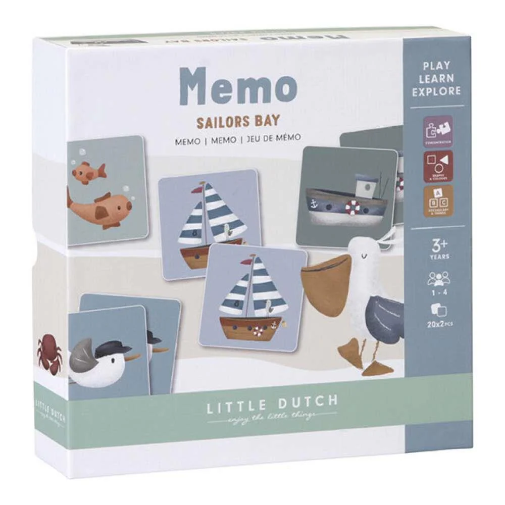 Jogo da Memória Little Dutch Sailors Bay 40 Peças - Image 6