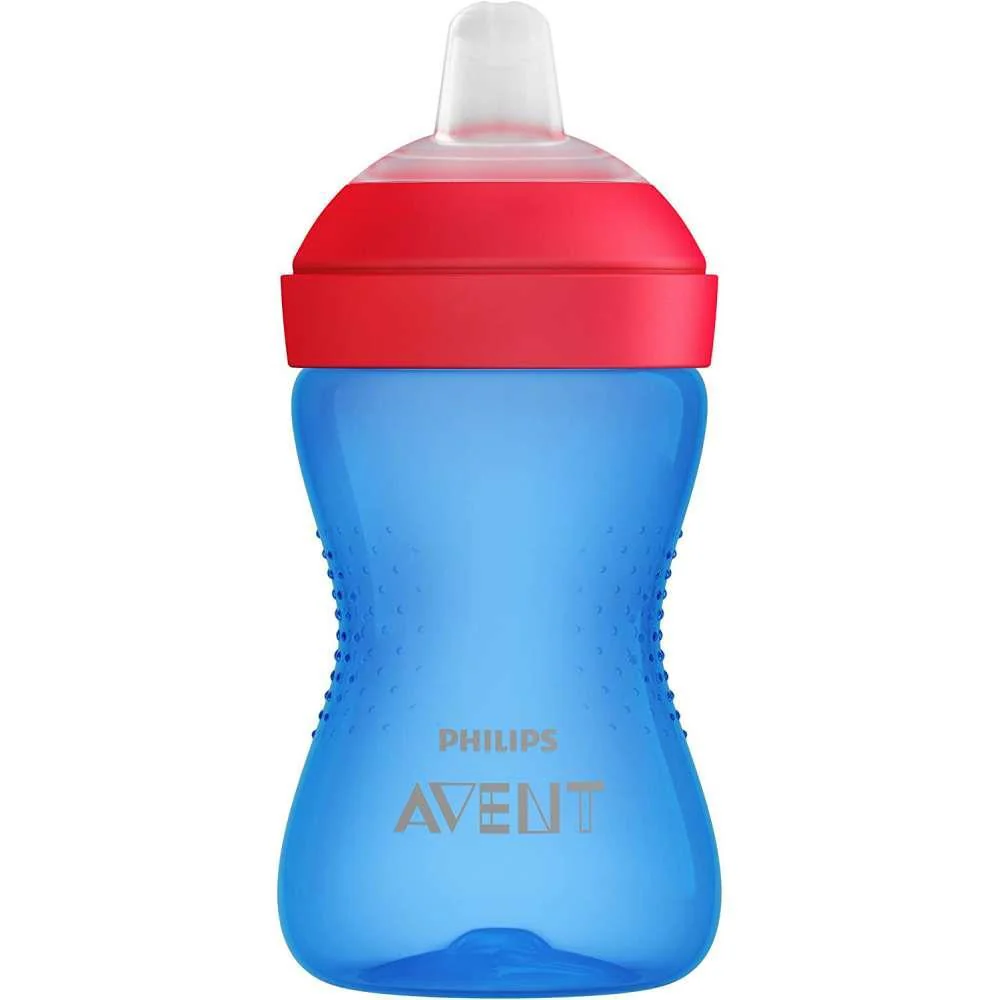 Copo de Aprendizagem com Bico Macio Philips Avent Azul/ Vermelho