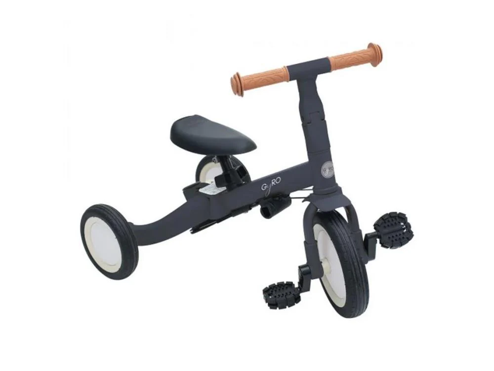 Triciclo Evolutivo Olmitos Gyro 5 em 1 Cinza - Image 8