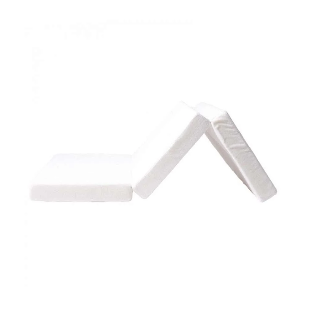 Colchão Dobrável Olmitos para Cama de Viagem 60x120cm Branco
