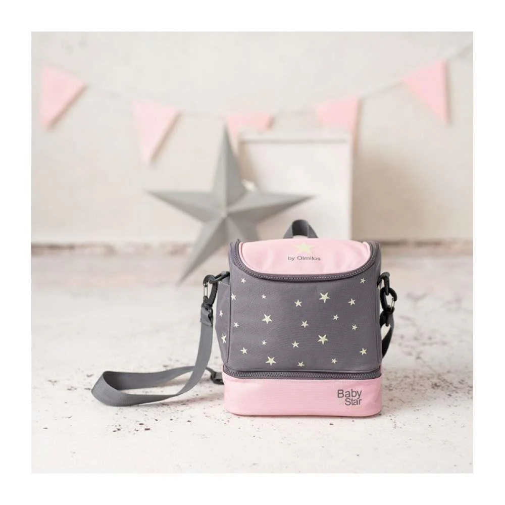 Lancheira Térmica BabyStar Estrelas Rosa - Image 7