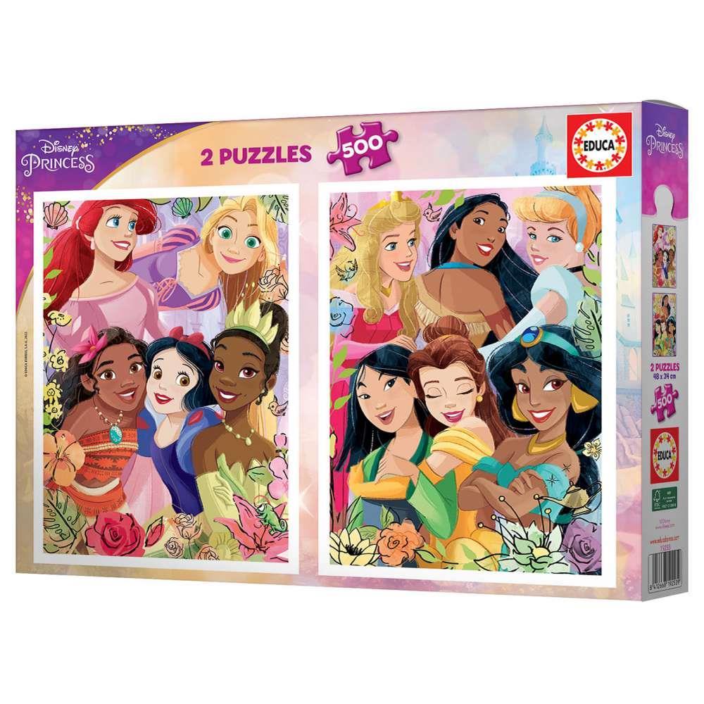 Educa 2 Puzzles Princesas Disney 500/500 Peças - Image 3