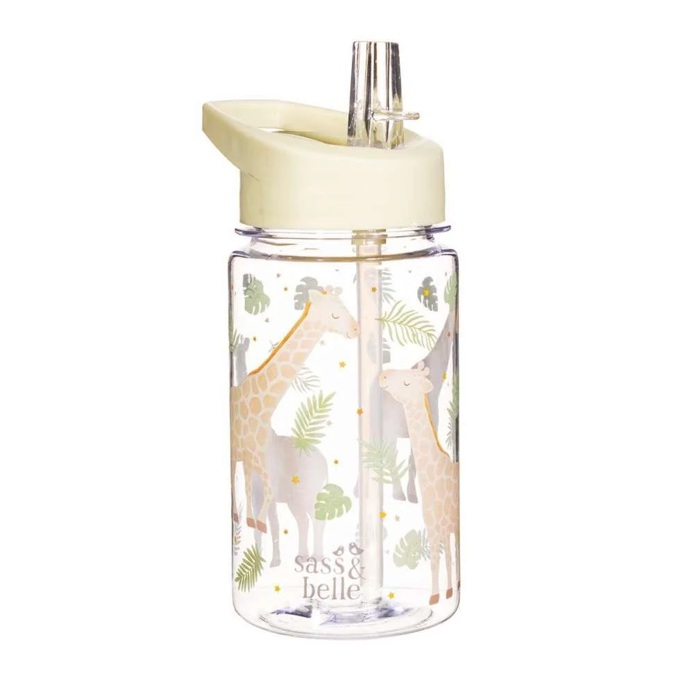 Garrafa Sass & Belle Girafa Gigi Amarelo 400ml