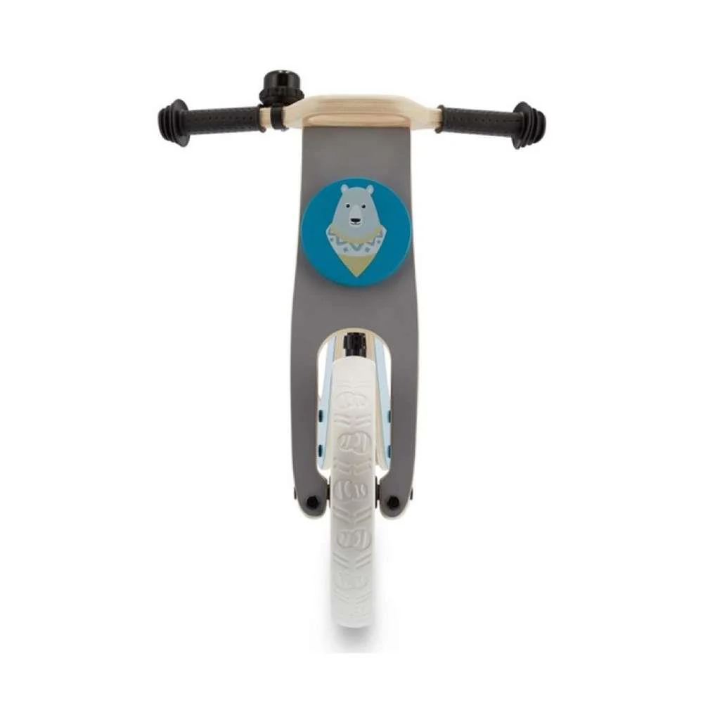 Bicicleta de Equilíbrio em Madeira Kinderkraft Uniq Turqoise - Image 3