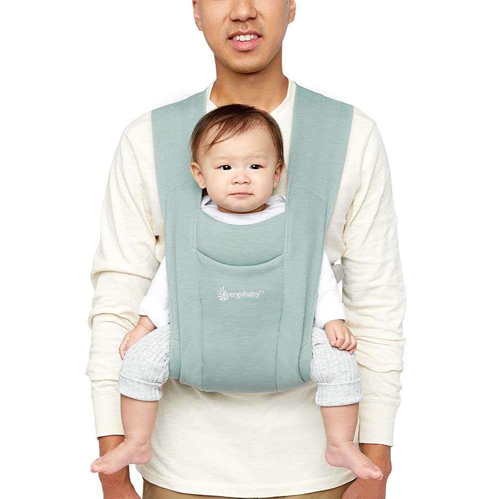 Marsúpio/Porta-Bebés Ergobaby Embrace Knit Jade - Image 3