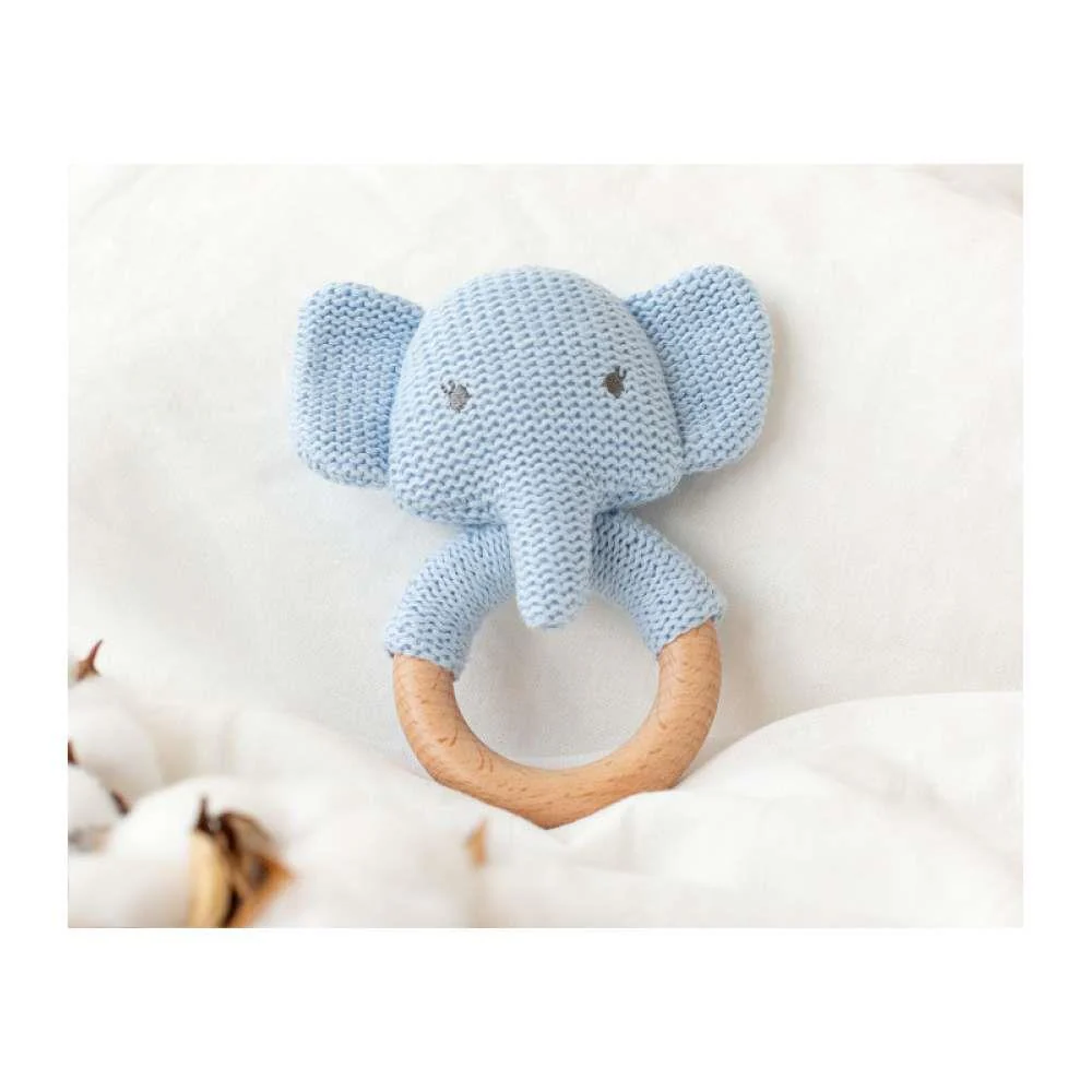 Cotton Friends Roca Elefante Azul 13cm - Image 2