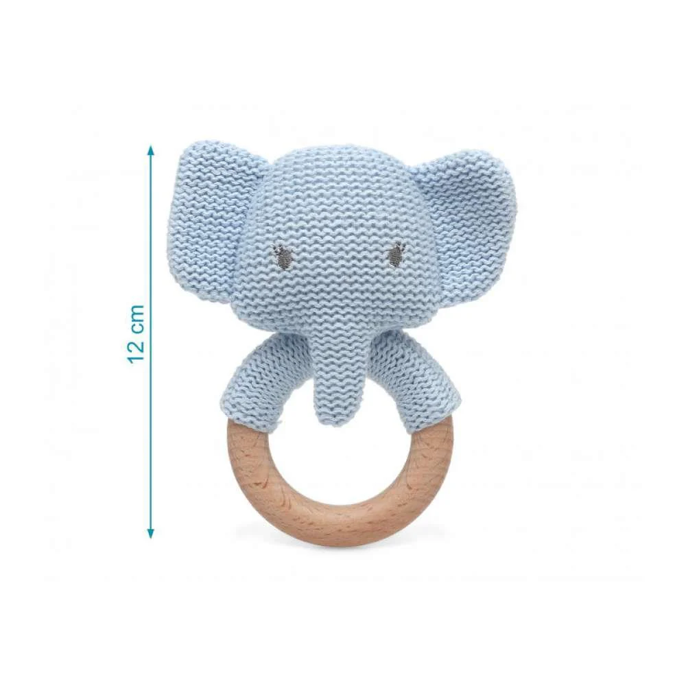Cotton Friends Roca Elefante Azul 13cm - Image 4