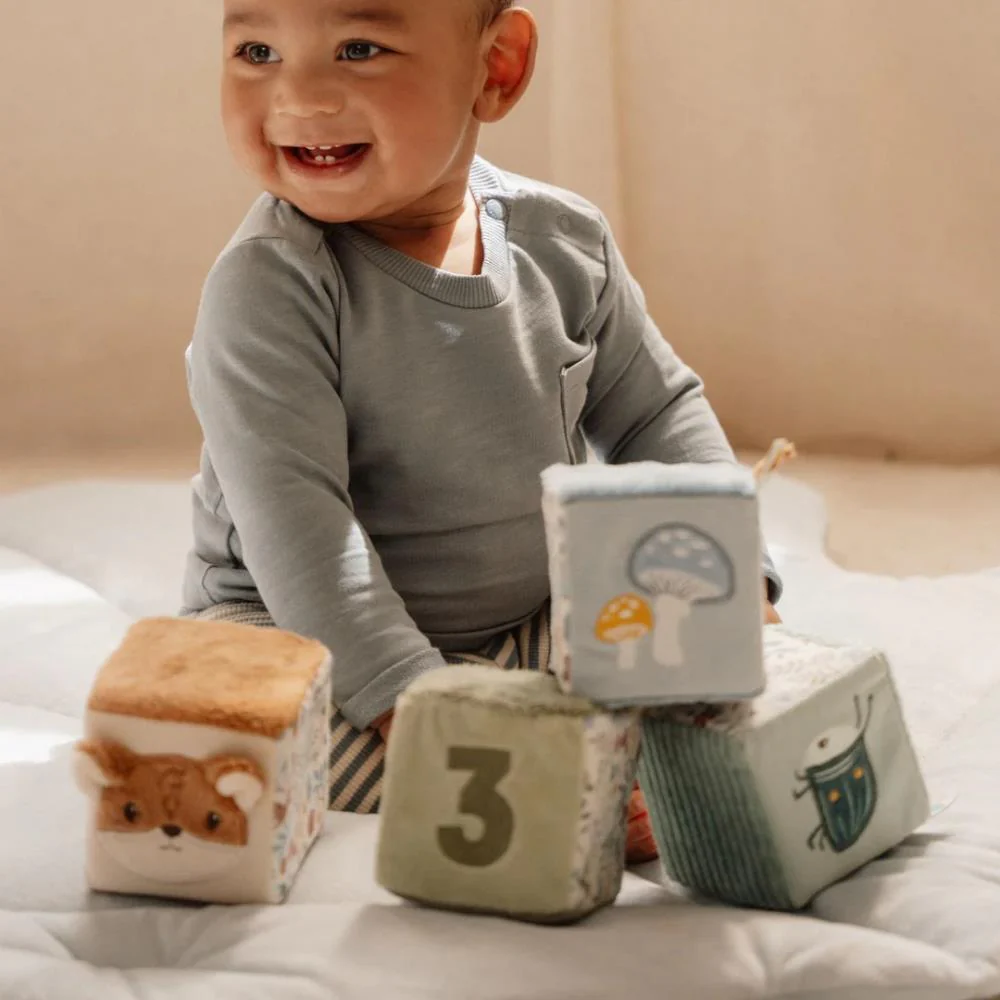 4 Cubos Soft de Atividades Little Dutch Forest Friends - Image 6