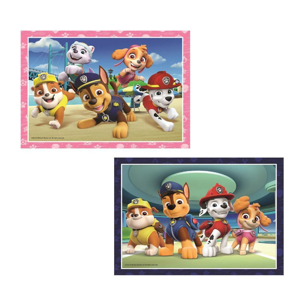 4 Puzzles Progressivos Clementoni Paw Patrol 12 a 24 Peças - Image 2
