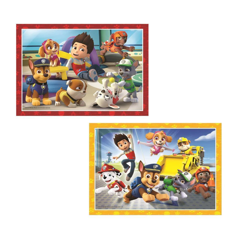 4 Puzzles Progressivos Clementoni Paw Patrol 12 a 24 Peças - Image 3