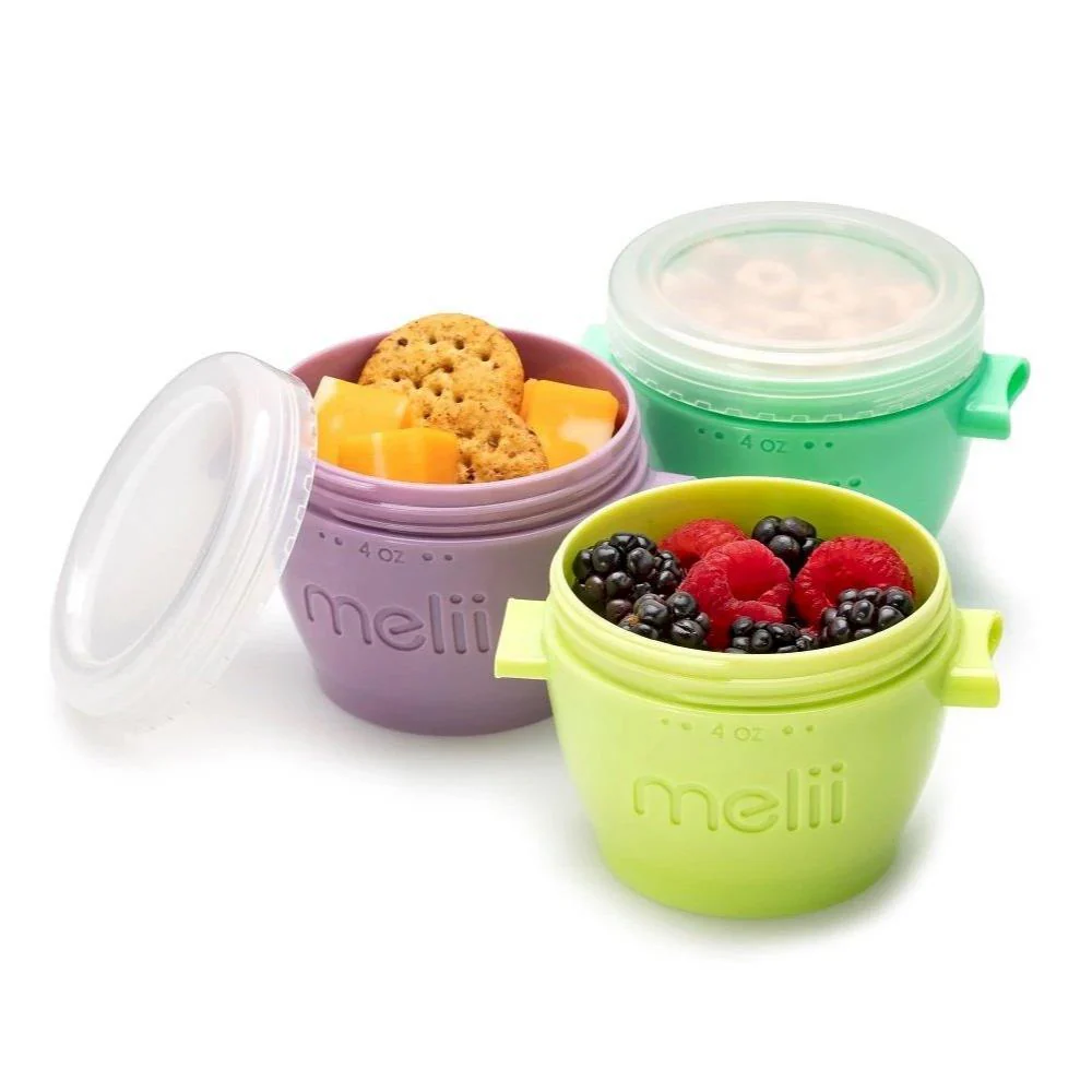 4 Recipientes Herméticos em Silicone Melii Snap & Go Midi 118 ml - Image 2