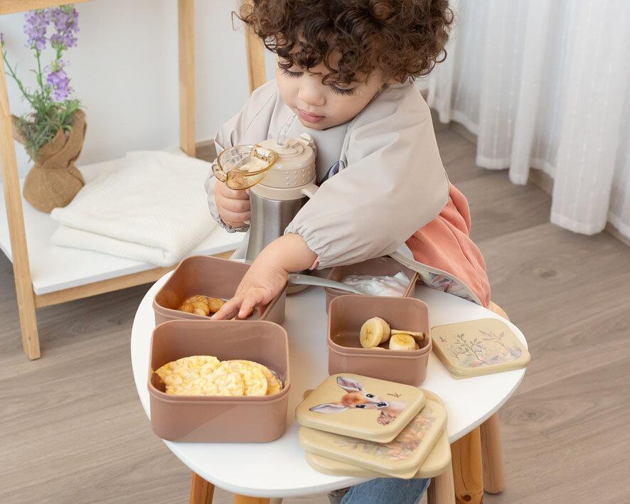 4 Recipientes para Alimentos Veado Bege - Image 3