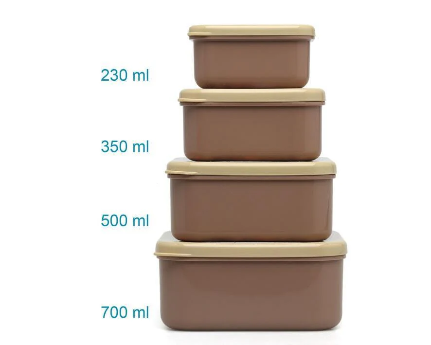 4 Recipientes para Alimentos Veado Bege - Image 4
