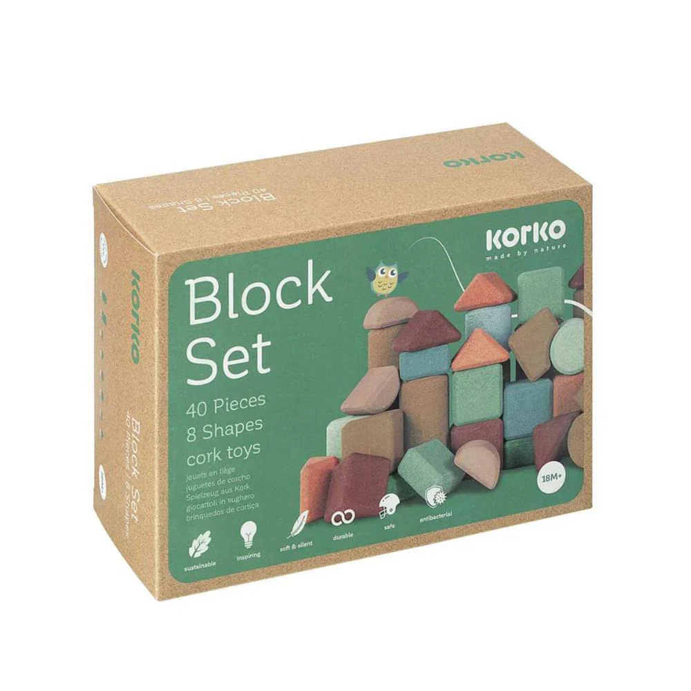 40 Blocos de Construção Korko Eco em Cortiça - Image 2