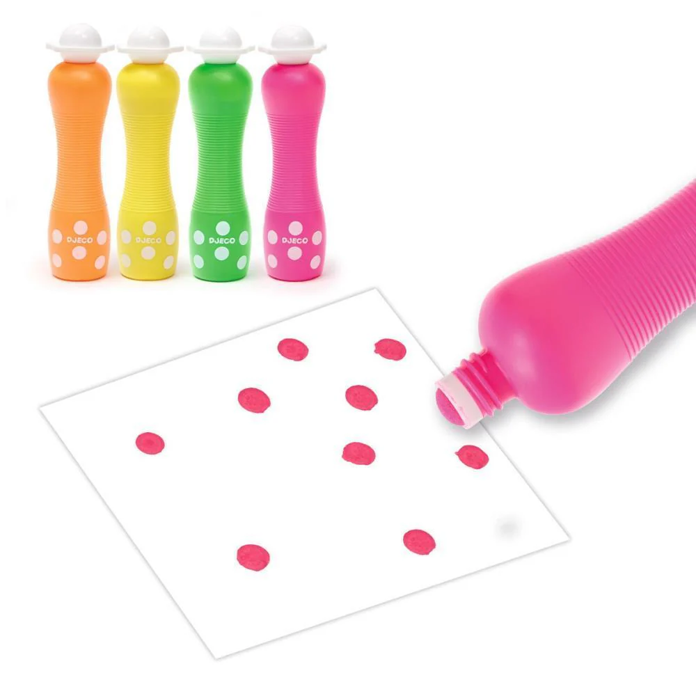 6 Marcadores Neon com Ponta de Esponja - Image 3