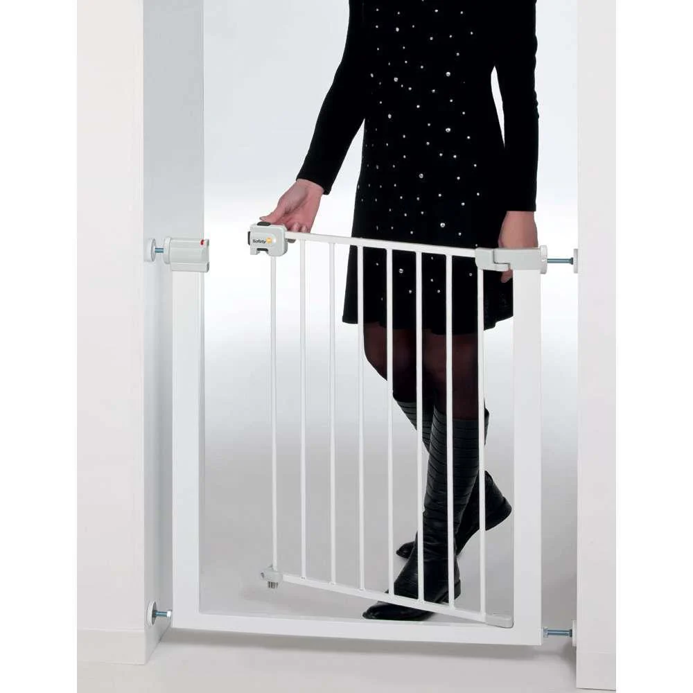 Barreira Safety 1st Autoclose em Metal Branco 73x80 cm - Image 5