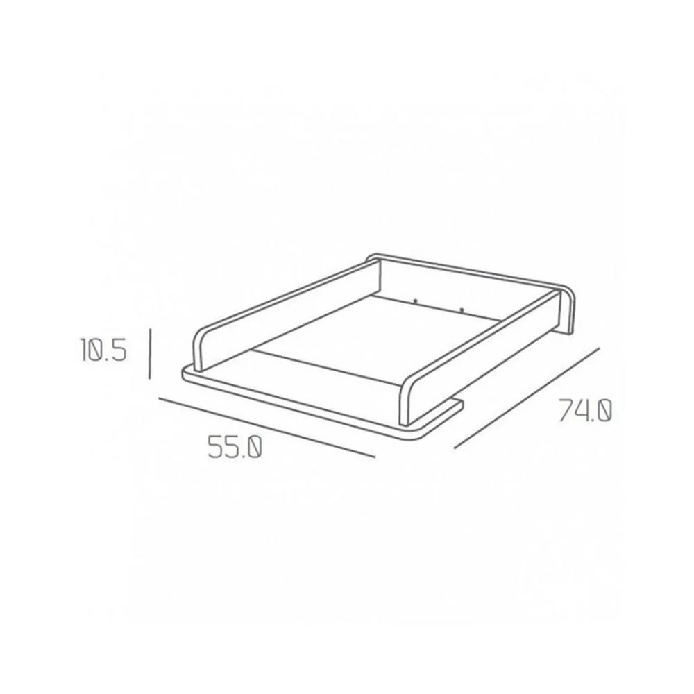 Muda Fraldas para Cómoda Maxi Branco - Image 4