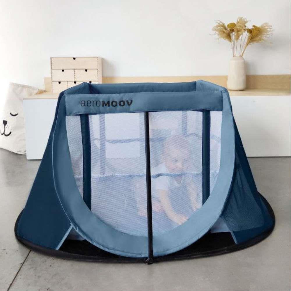 Cama de Viagem AeroMoov Baleia Azul - Image 6