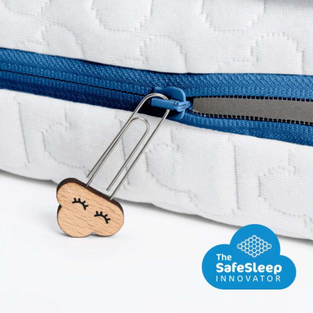 Pack Safe Sleep Evolution com Colchão e Protetor 3D 117x57cm - Image 3