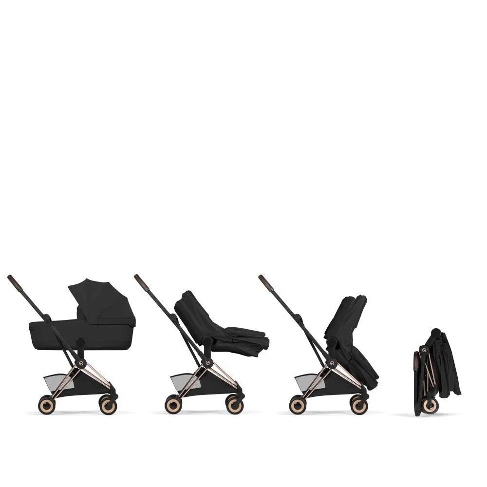 Alcofa Fold Lux Cybex Platinum Mios/Coya Style Peach Pink - Image 8