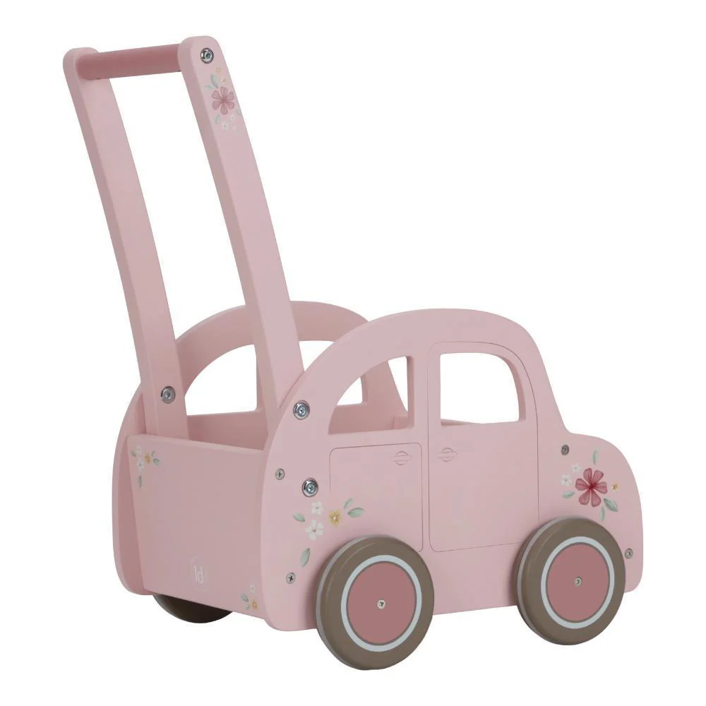 Andador Carro em Madeira Little Dutch Pink - Image 2