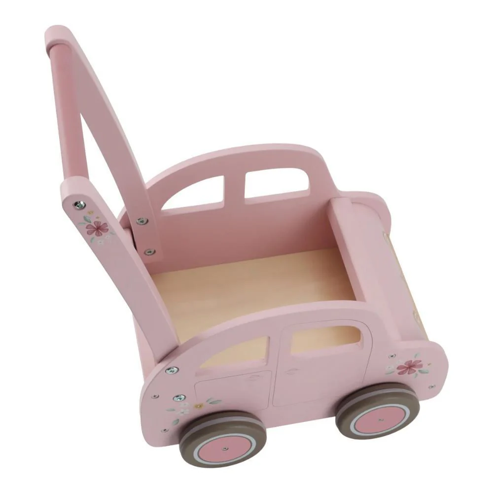 Andador Carro em Madeira Little Dutch Pink - Image 3