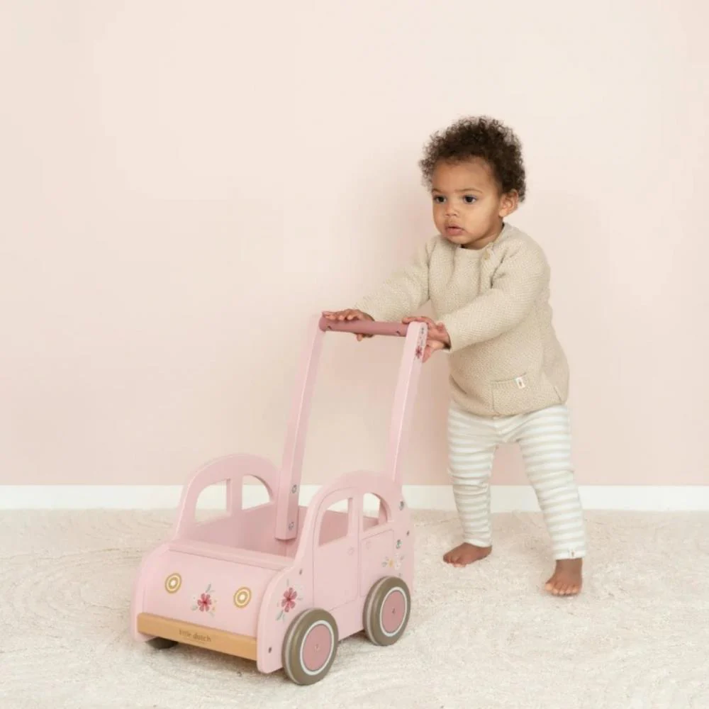 Andador Carro em Madeira Little Dutch Pink - Image 5
