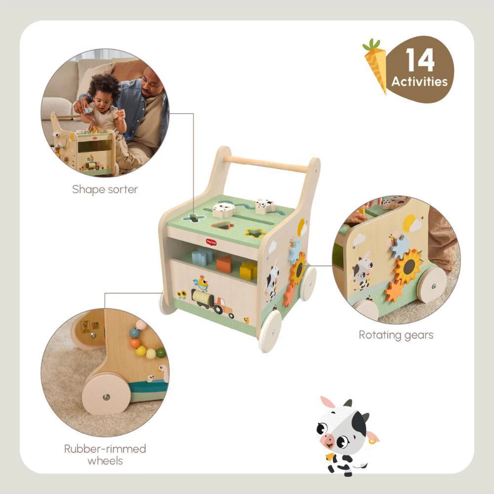 Andador com Atividades Tiny Love Push & Play Farmers Funday - Image 5