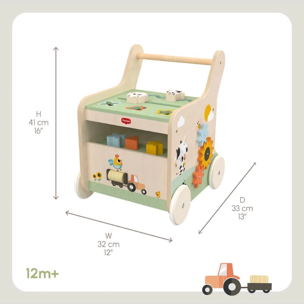 Andador com Atividades Tiny Love Push & Play Farmers Funday - Image 6