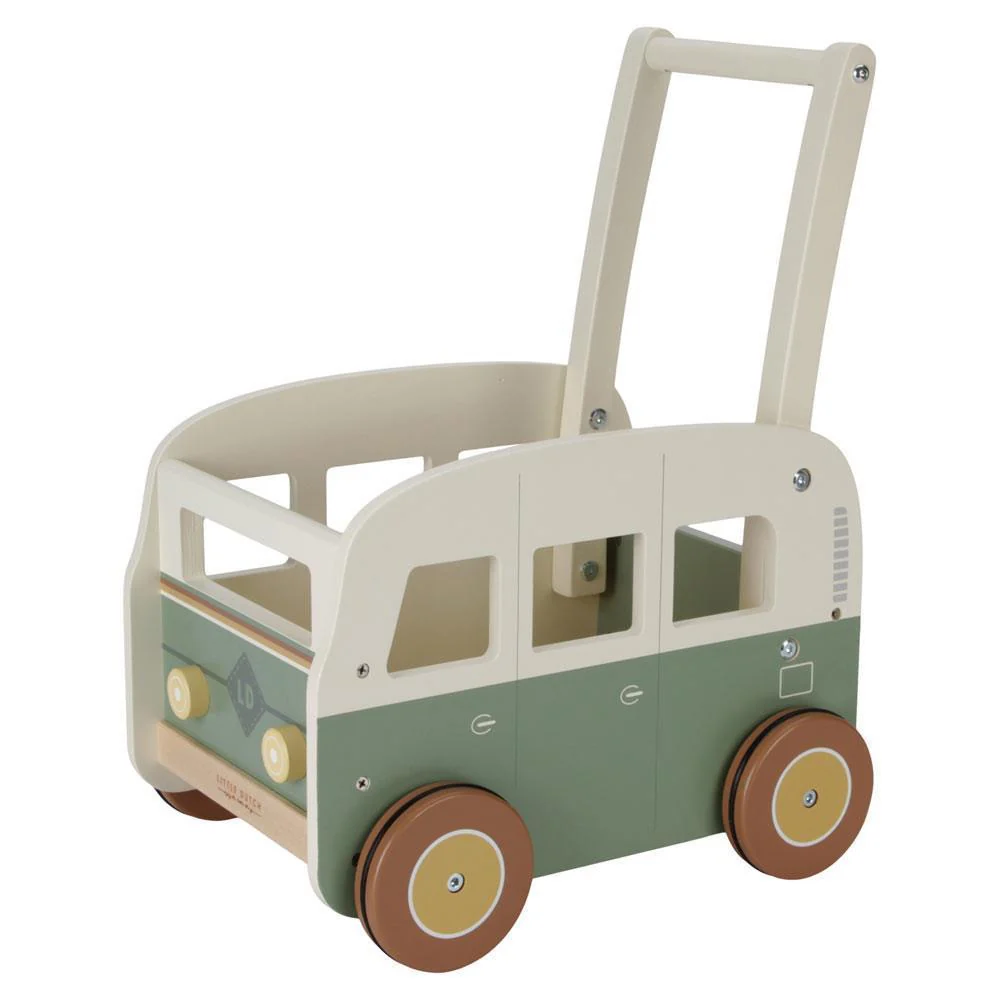 Andador Carrinha Vintage Van Little Dutch em Madeira